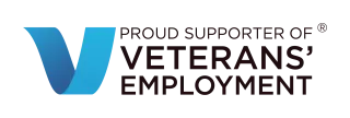 Proud Supporter of Veterans' Employment